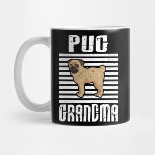 Pug Grandma Proud Dogs Mug